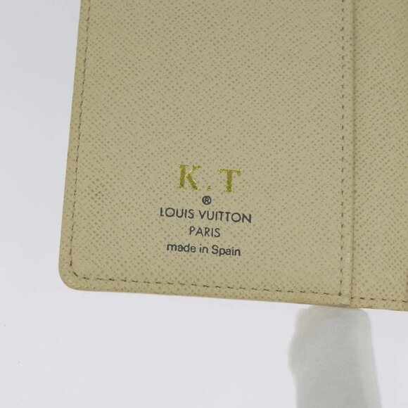 LOUIS VUITTON Damier Azur Agenda PM Day Planner Cover R20706 LV Auth ki5735 - Picture 12 of 16